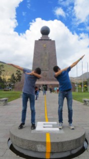 Dabbing on the Equator
